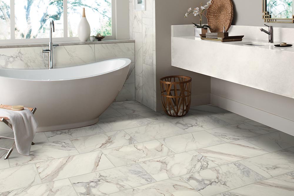 Bathroom Porcelain Marble Tile - COLORTILE of Kennewick in Kennewick, WA